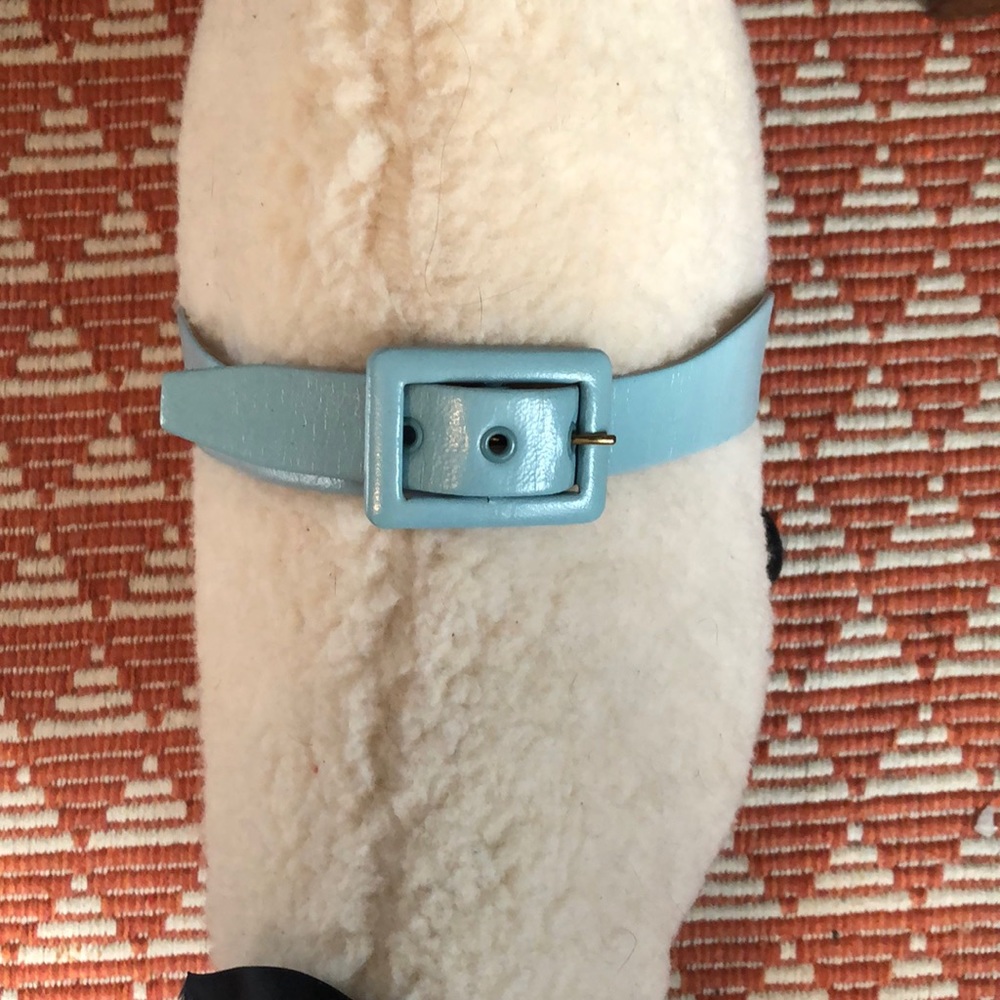 Vintage robin blue belt 34”